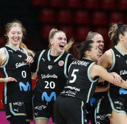 Movistar Estudiantes mantiene vivo el sueño europeo, 68-72
