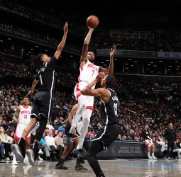 NBA | Houston Rockets imponen su ritmo en Brooklyn y suman su cuarta victoria consecutiva (120-96)
