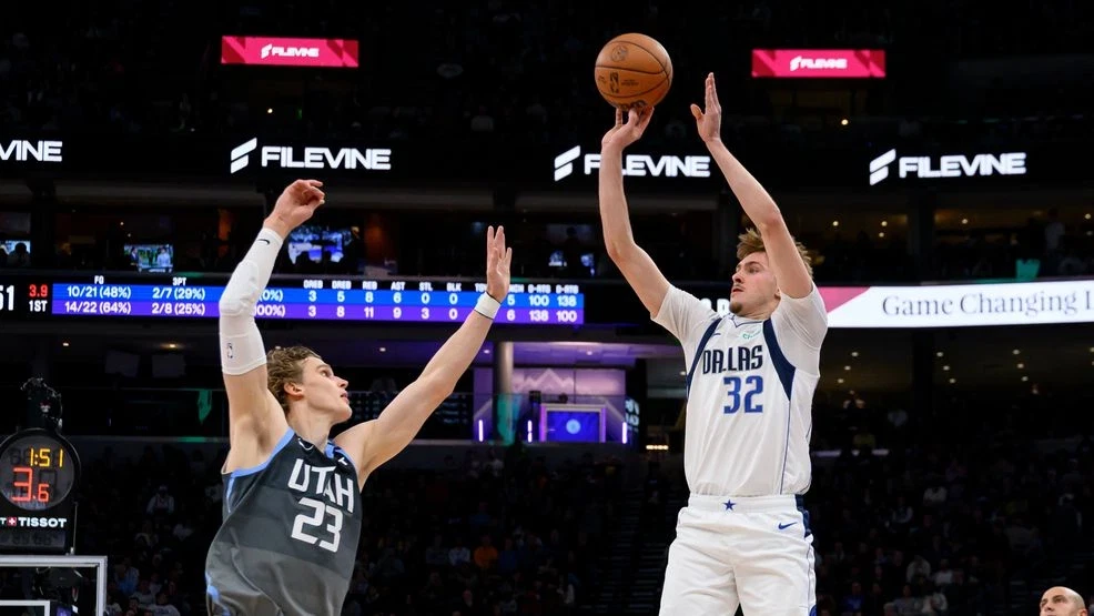 NBA: Lauri Markkanen lidera la reacción de Utah Jazz y frena a Dallas Mavericks en Salt Lake City (116-114)