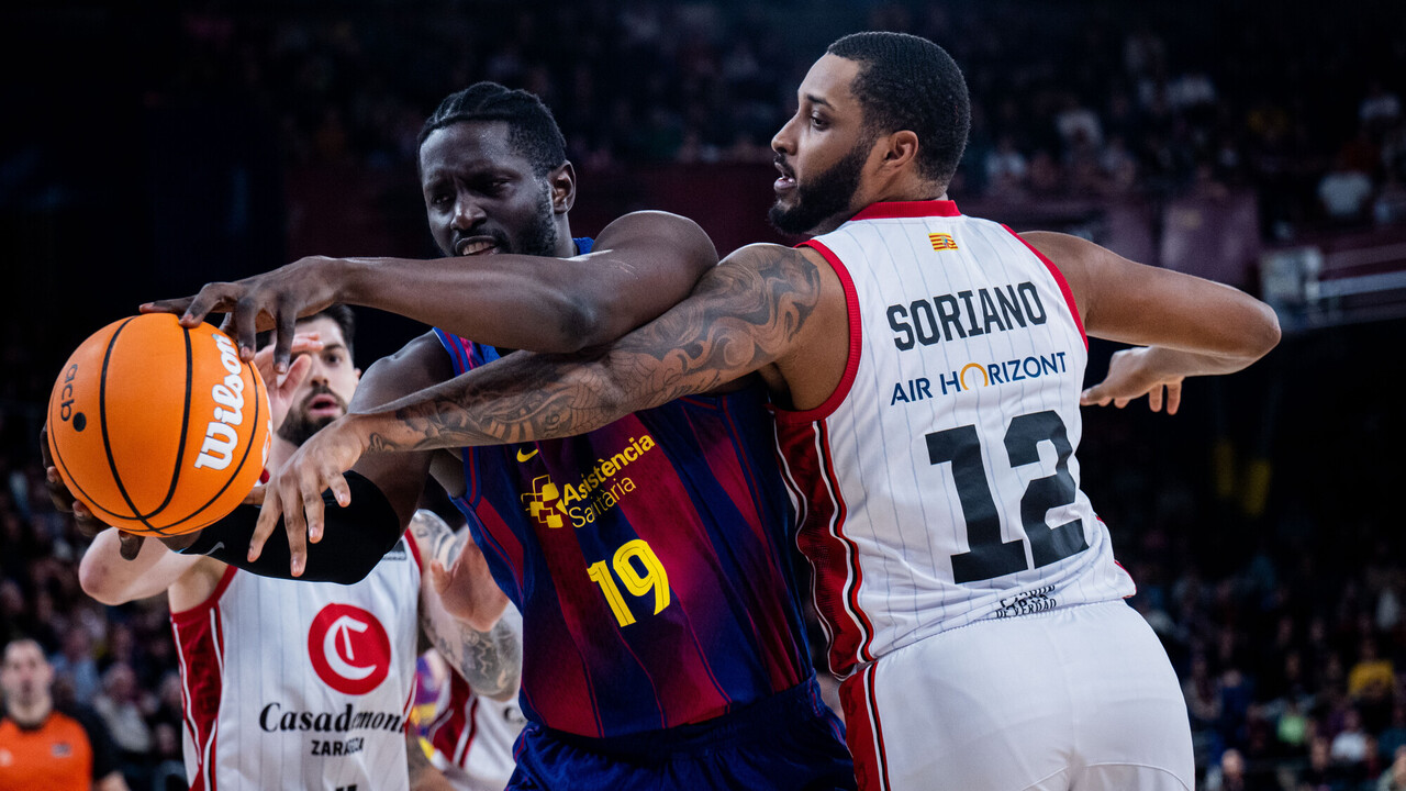 El Barça abre 2026 con un sólido triunfo ante Casademont Zaragoza (100-80)