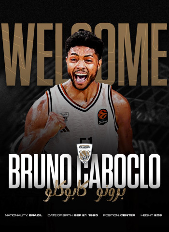 Bruno Caboclo refuerza el juego interior de Dubai Basketball hasta final de curso