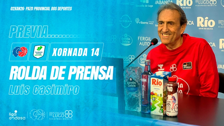 La previa de Luis Casimiro: Nuevo compromiso en el Pazo ante la visita del Unicaja