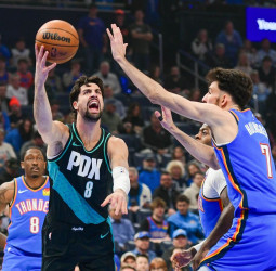 NBA | Shai Gilgeous-Alexander impulsa a los Thunder y Oklahoma City arrolla a Portland (124-95)