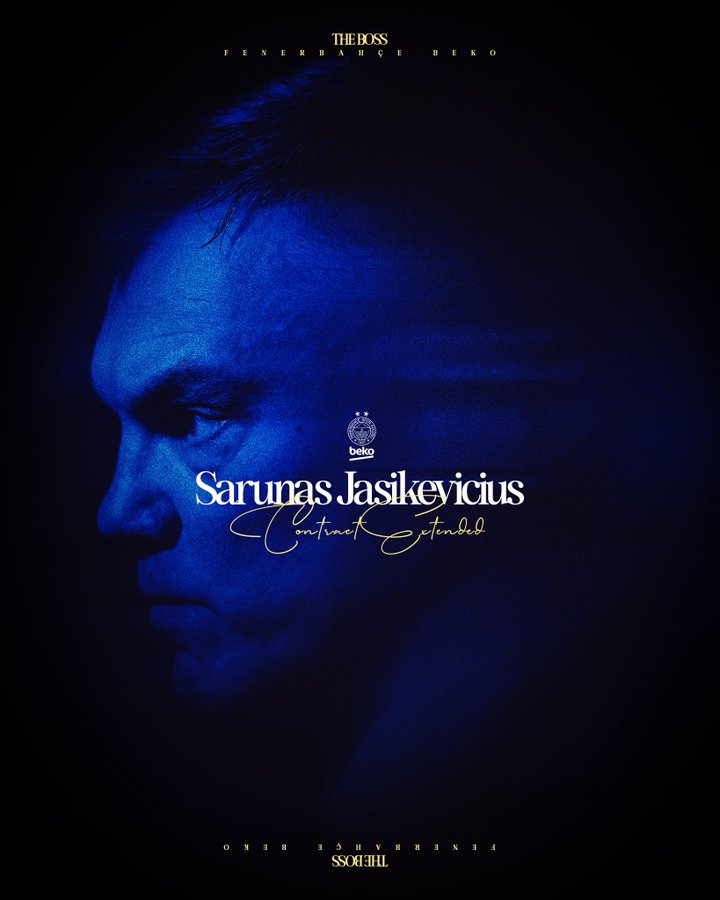 Saras Jasikevicius firma una ampliación de contrato por tres años con el Fenerbahce
