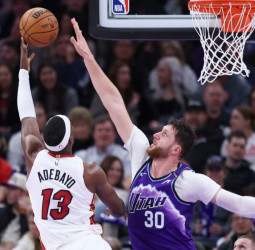 NBA | Luka Dončić firma un triple-doble, Embiid y Mitchell se desatan y Miami aplasta a Utah
