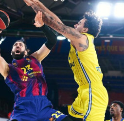 El Barça sigue creciendo y derrota al Maccabi en un Palau vacío (93-83)