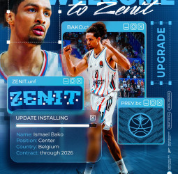 Ismael Bako deja Paris Basketball y refuerza a Zenit hasta el final de la temporada