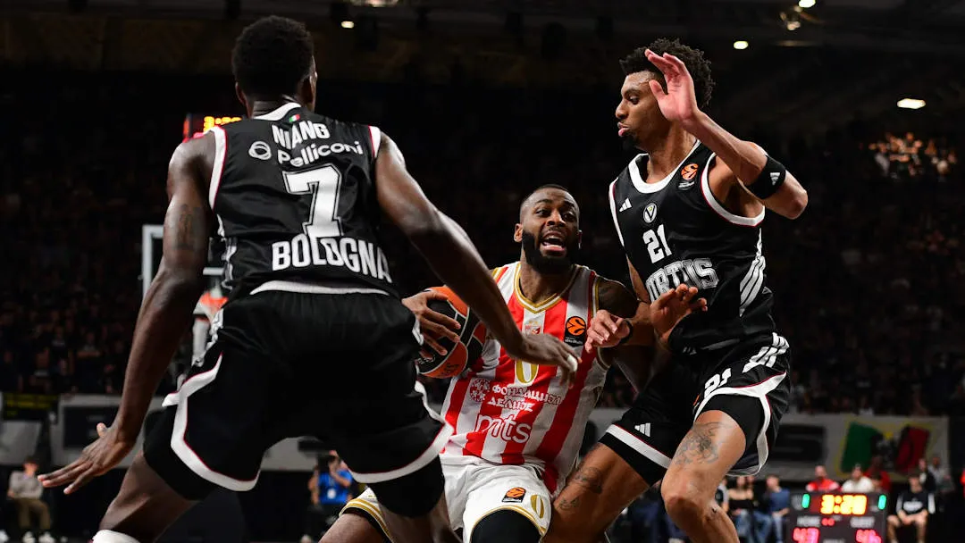 EuroLeague: Crvena Zvezda asalta Bolonia ante Virtus y firma una semana perfecta a domicilio, 93-102