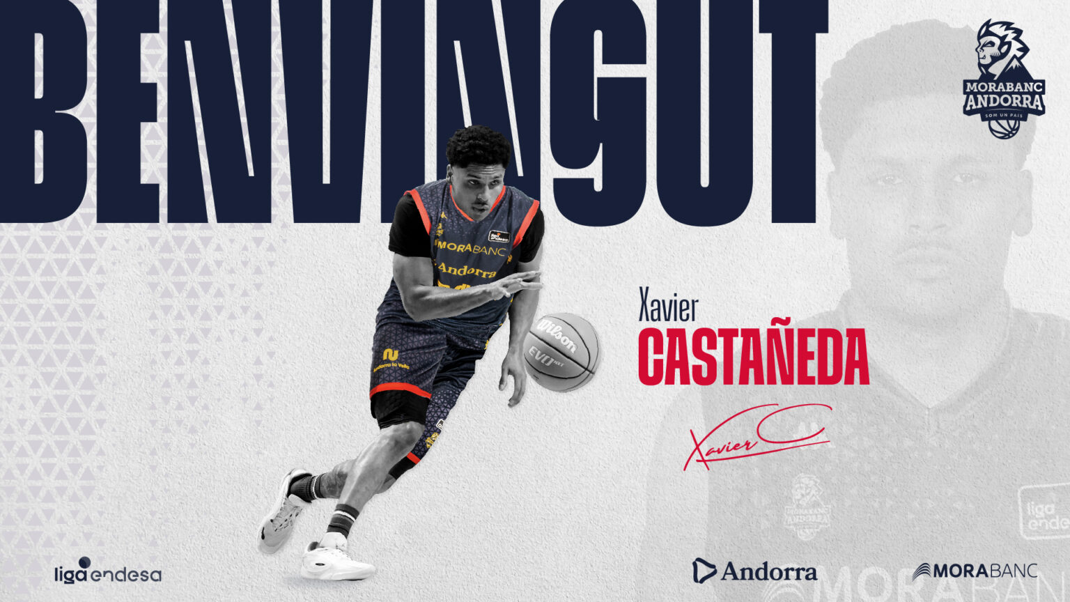 Acuerdo del Morabanc Andorra con el Unicaja por la cesión de Xavier Castañeda