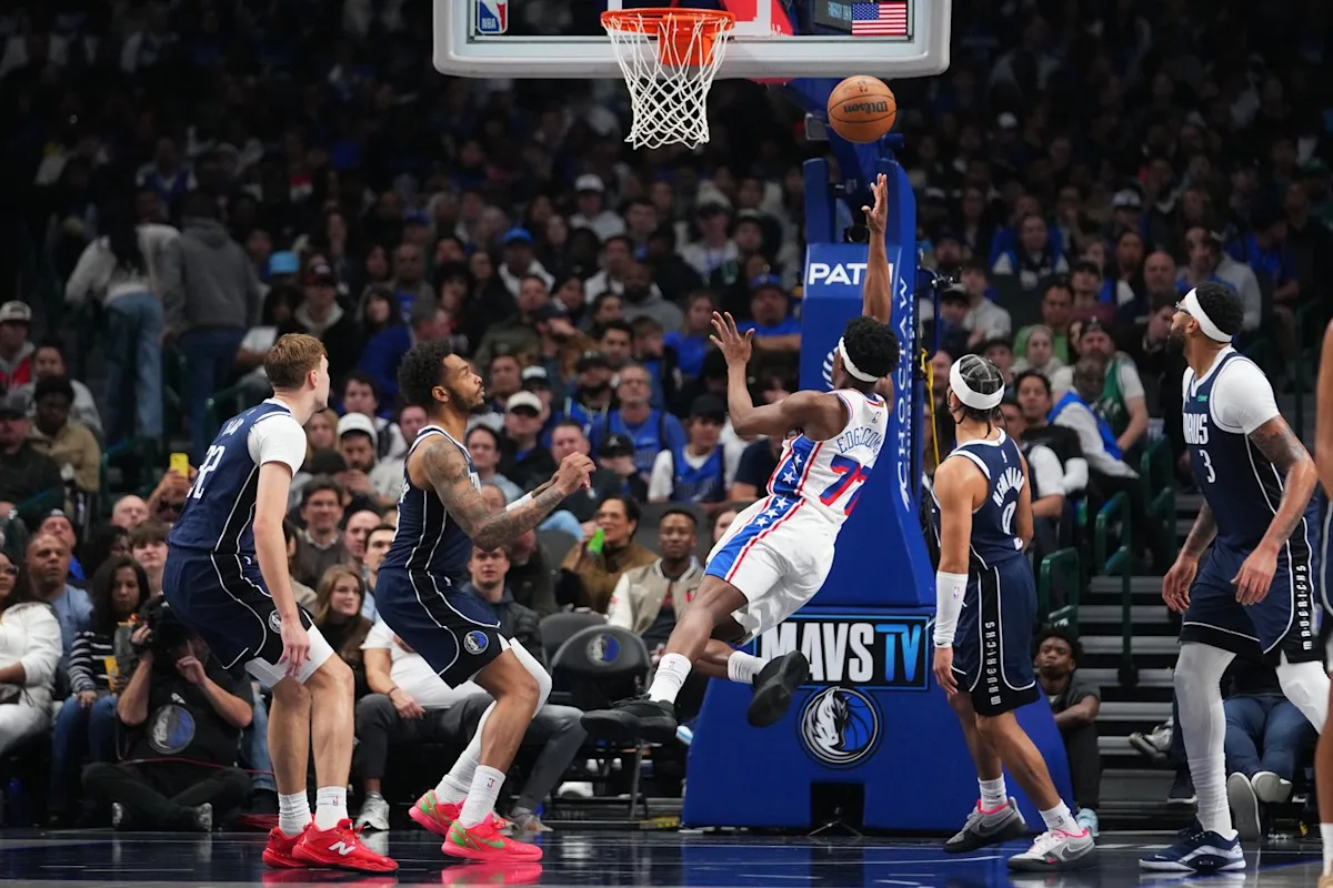 NBA | Tyrese Maxey lidera a los Philadelphia 76ers con 34 puntos ante Dallas Mavericks (123-108)