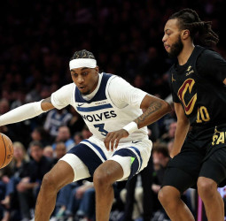 NBA: Minnesota Timberwolves mantienen su racha ante Cleveland Cavaliers con una noche histórica en el tiro (131-122)