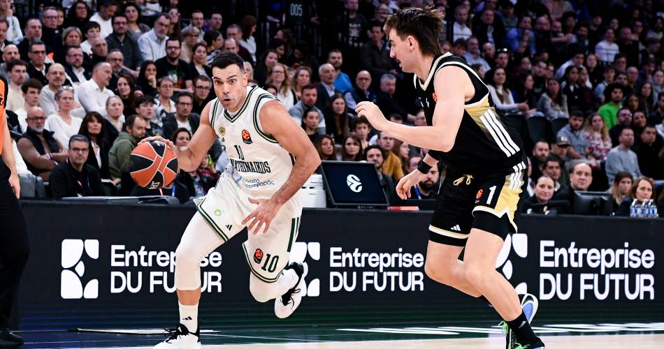 EuroLeague | Kostas Sloukas guía a Panathinaikos a una victoria ajustada en la pista del ASVEL (78-79)