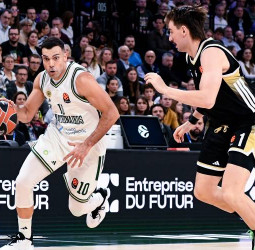 EuroLeague | Kostas Sloukas guía a Panathinaikos a una victoria ajustada en la pista del ASVEL (78-79)