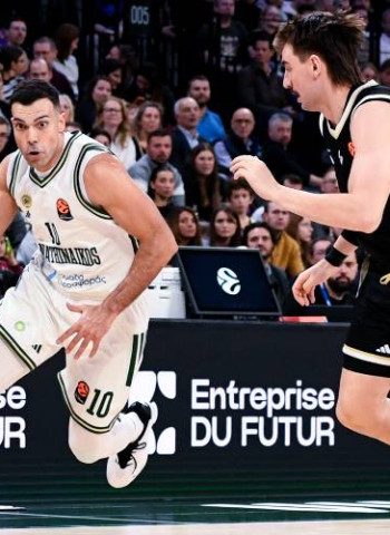 EuroLeague | Kostas Sloukas guía a Panathinaikos a una victoria ajustada en la pista del ASVEL (78-79)