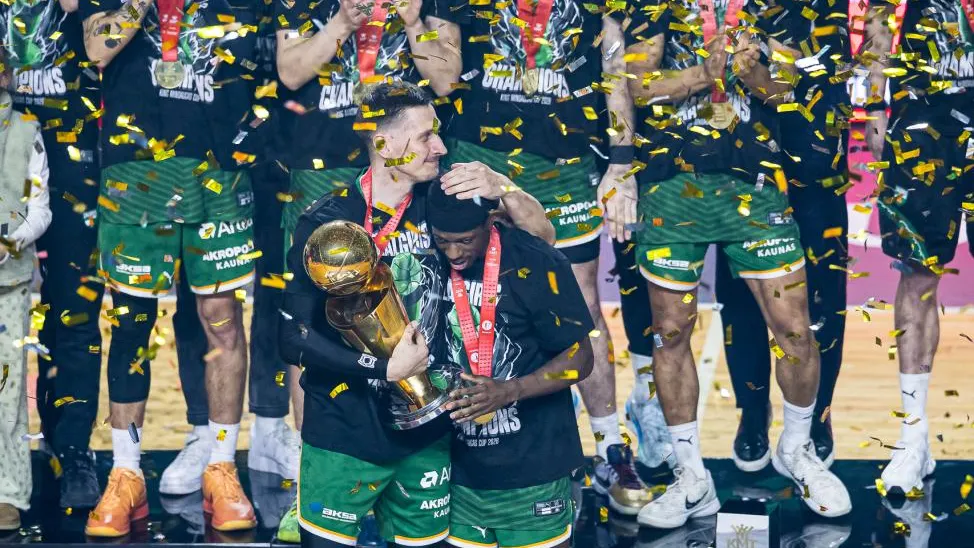 Zalgiris Kaunas conquista la Copa de Lituania 2026 tras vencer 101-85 a Rytas Vilnius y logra su séptimo título consecutivo