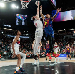 Baskonia remonta ante un FC Barcelona que se vino abajo en el último cuarto (67-70)