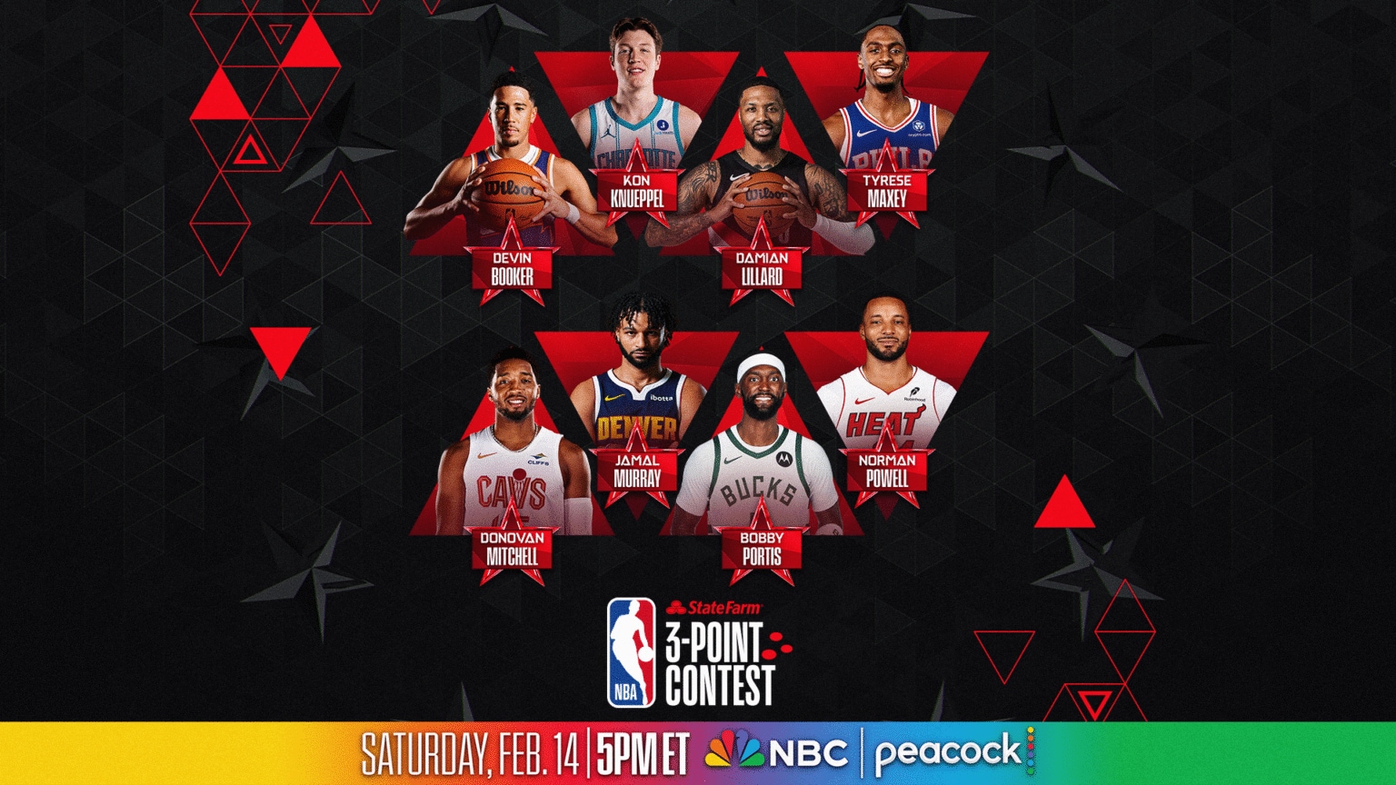 La NBA anuncia los participantes del Concurso de Triples del All-Star 2026