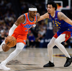 NBA: Oklahoma City Thunder se impone a Denver Nuggets con Shai Gilgeous-Alexander al mando (121-111)