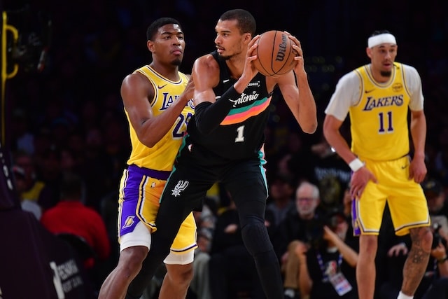 NBA: Victor Wembanyama arrasa y San Antonio Spurs aplastan a unos mermados Angeles Lakers (136-108)