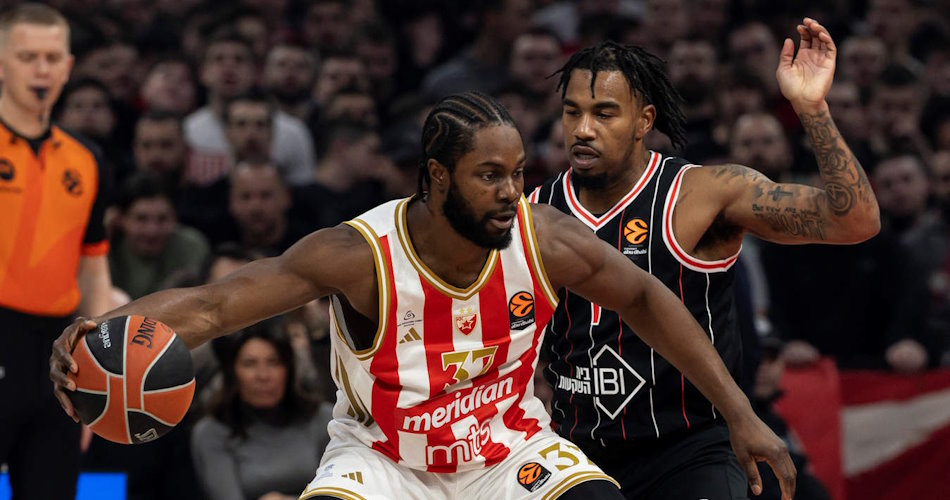 El Estrella Roja de Belgrado prolonga su estado de gracia en la Euroleague tras tumbar al Hapoel Tel Aviv, 87-75