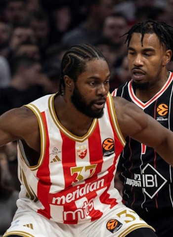 El Estrella Roja de Belgrado prolonga su estado de gracia en la Euroleague tras tumbar al Hapoel Tel Aviv, 87-75