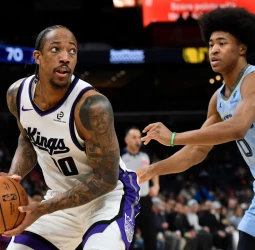 NBA: Sacramento Kings vencen 123-114 a Memphis Grizzlies y cortan una racha histórica de 16 derrotas