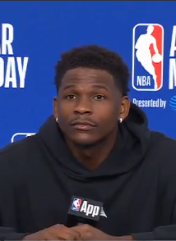 Anthony Edwards, sin filtros en el Media Day: sinceridad brutal, humor y baloncesto sin adornos