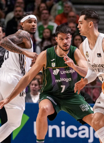 Hezonja lidera la gran remontada blanca en el Martín Carpena (92-96)