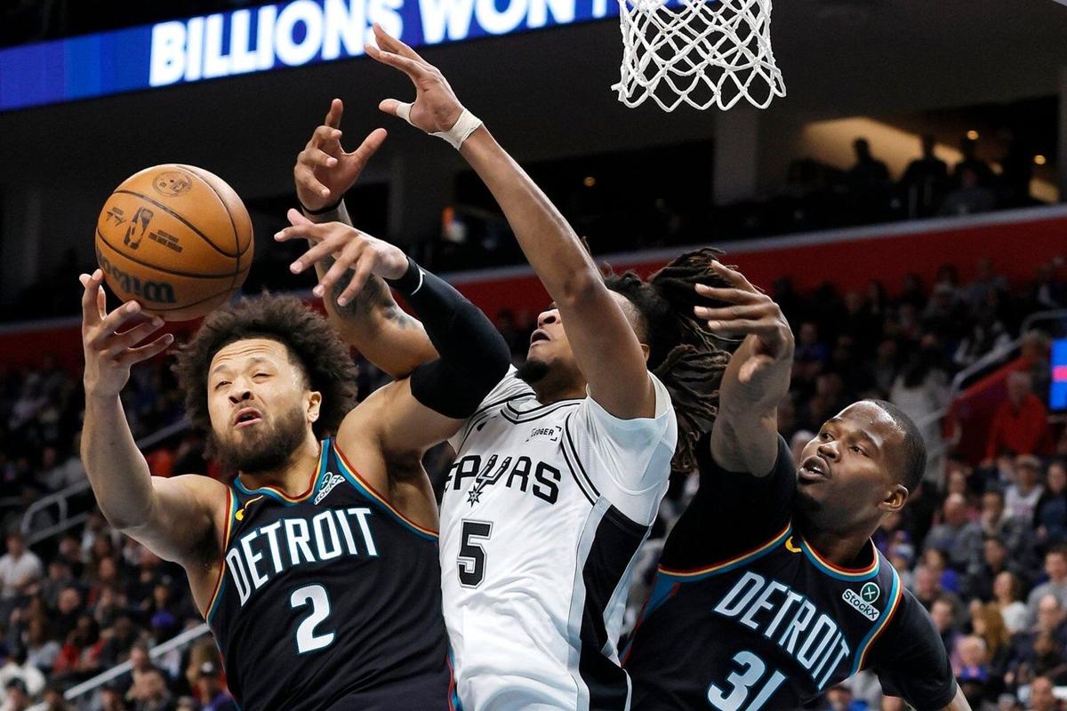 NBA: San Antonio Spurs vencen 114-103 a Detroit Pistons en un duelo con aroma a Finales