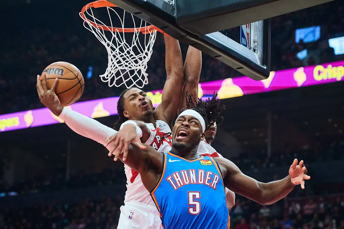NBA: Oklahoma City Thunder 116-107 Toronto Raptors | Cason Wallace iguala su tope anotador y lidera la quinta victoria en seis partidos