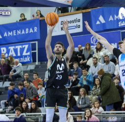 Movistar Estudiantes cae ante Inveready Gipuzkoa con problemas en la pintura sin Hugo López  (73-66)