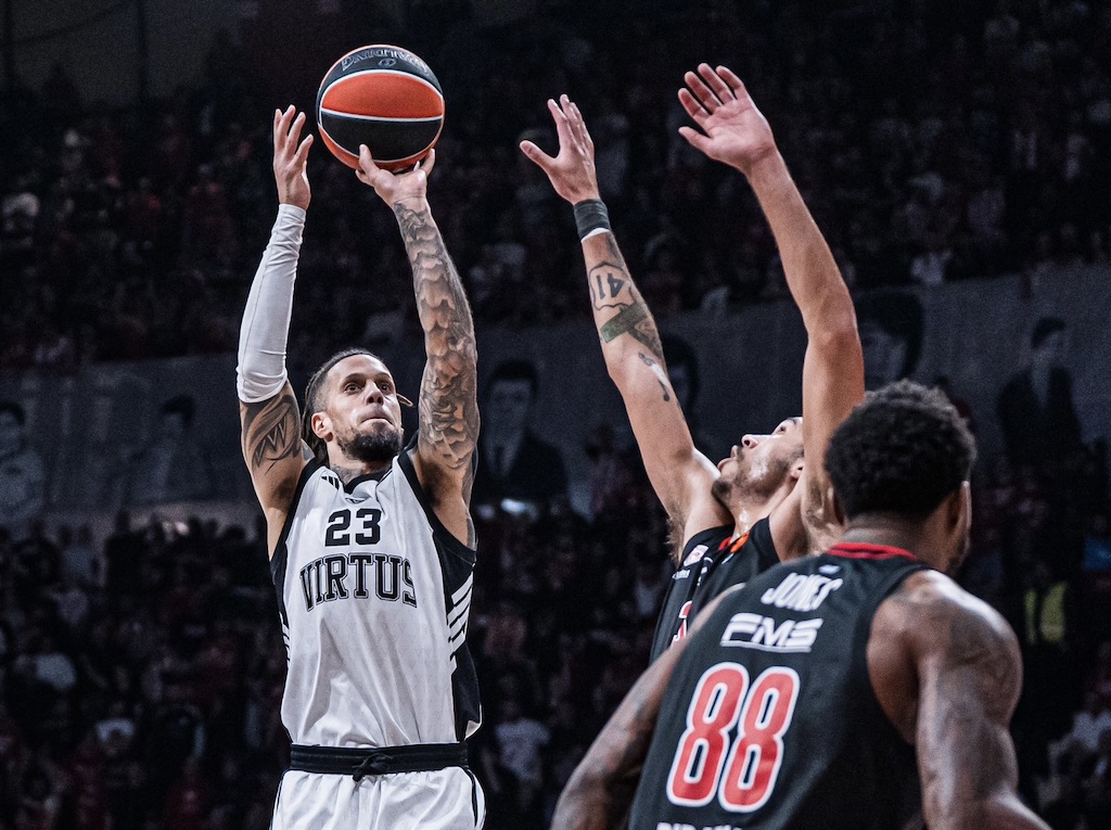 EuroLeague: Olympiacos arrolla a Virtus Bologna en El Pireo y recupera sensaciones (109-77)