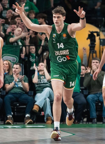Azoulas Tubelis y Sylvain Francisco destrozan al AS Mónaco en una noche histórica de Euroleague para el Zalgiris Kaunas, 104-87