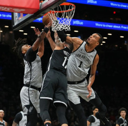 NBA: San Antonio Spurs (126-110) Brooklyn Nets | Julian Champagnie lidera la undécima victoria consecutiva de los Spurs
