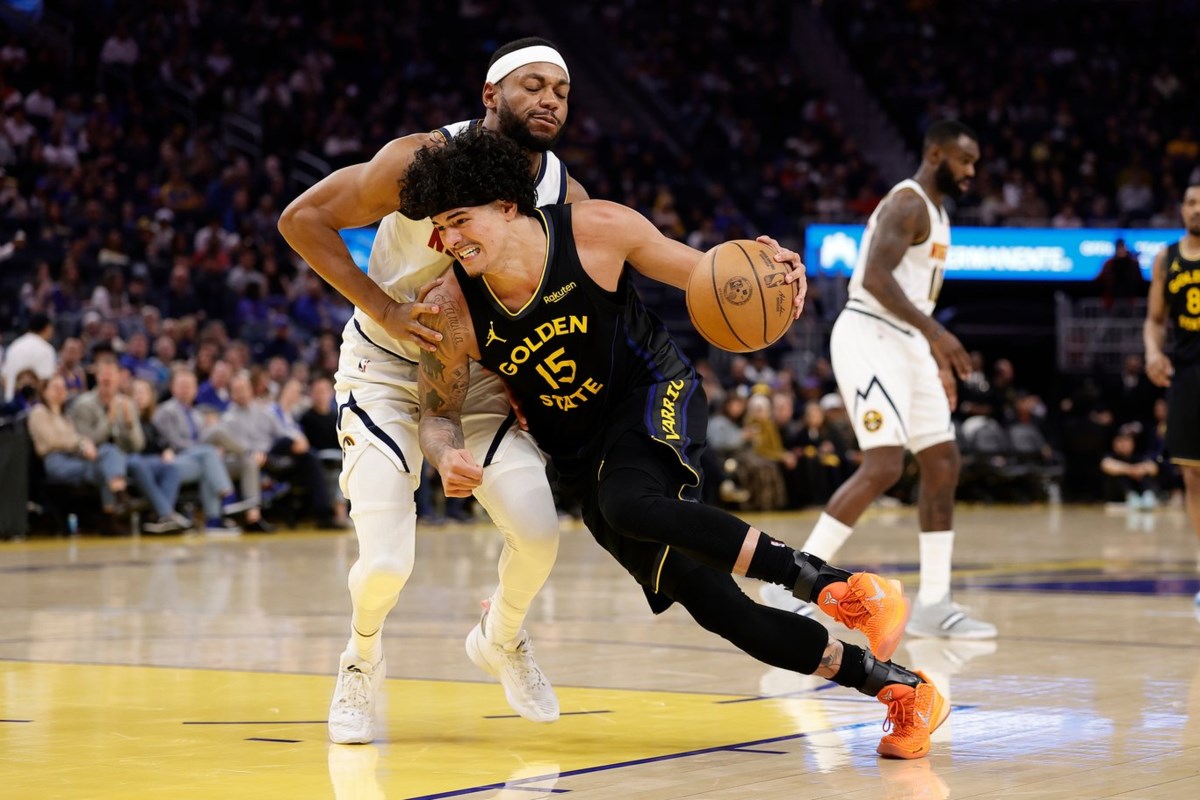 Golden State Warriors Edge Denver Nuggets 128-117 Behind Brandin Podziemski's Clutch Finish