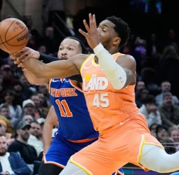 NBA: Cleveland Cavaliers 109-94 New York Knicks | Donovan Mitchell y James Harden impulsan el golpe de autoridad en el Este