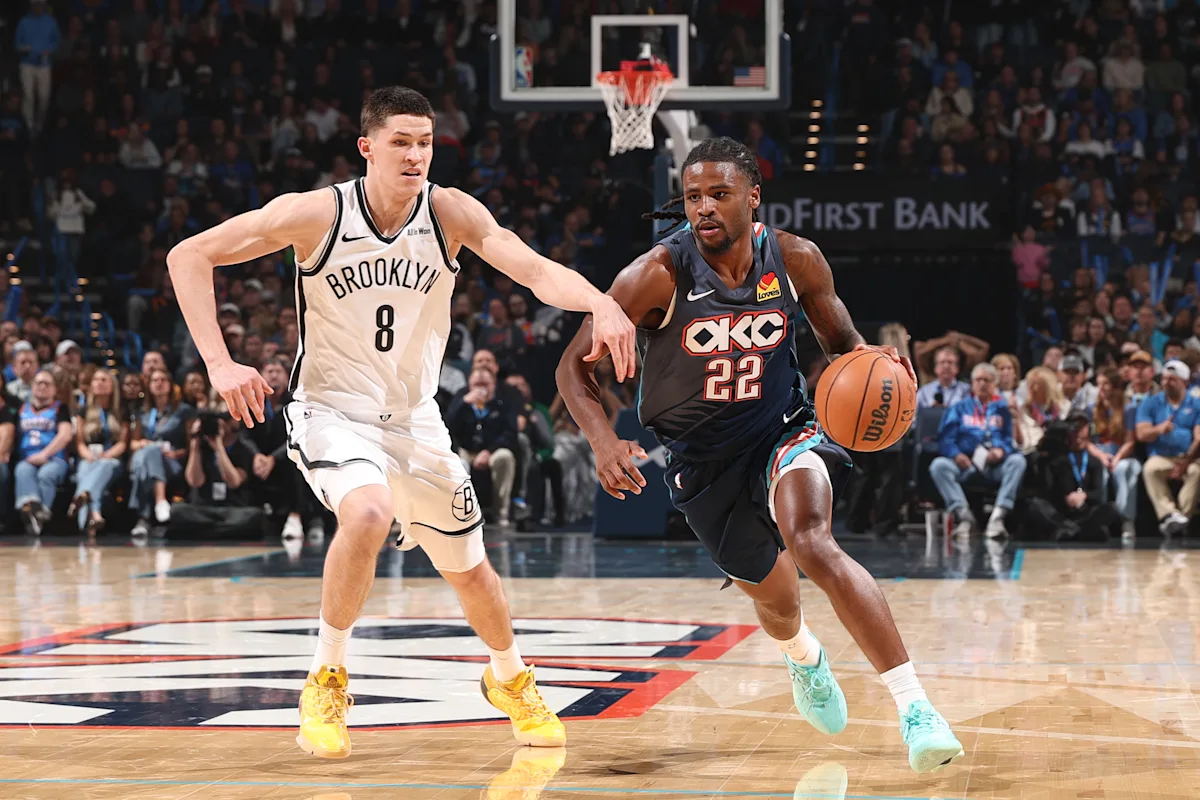 NBA: Jared McCain firma 21 puntos y Oklahoma City Thunder supera 105-86 a Brooklyn Nets pese a las bajas