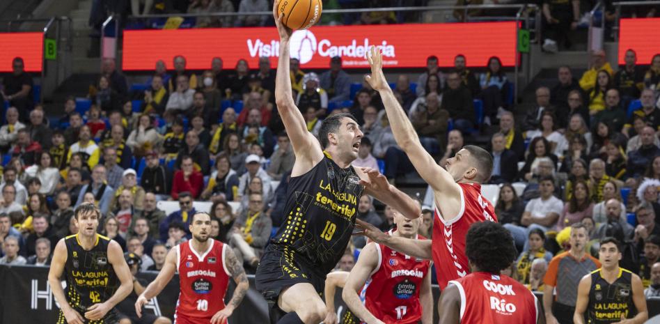 Fitipaldo desatasca a La Laguna ante el Breogán en la antesala de la Copa, 90-81