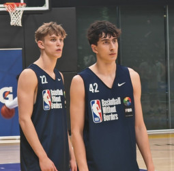 Hablamos con Lucas Sánchez, único representante español en el Basketball Without Borders de Los Angeles