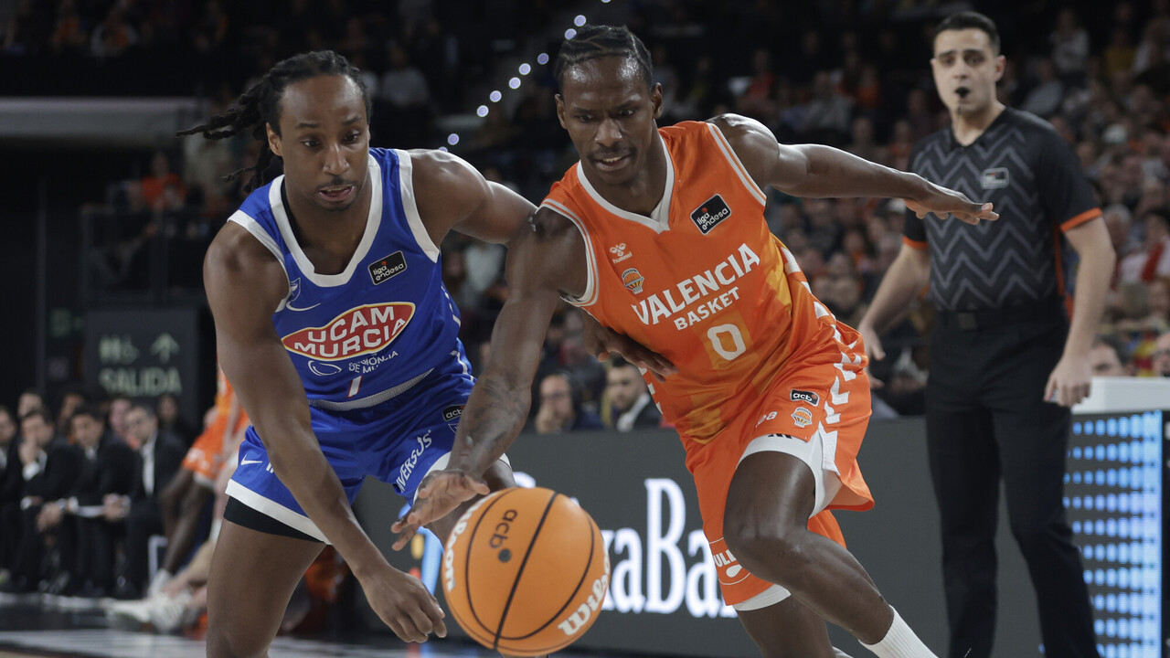 Una apisonadora llamada Valencia Basket tumba al Ucam Murcia en el Roig Arena (110-84)