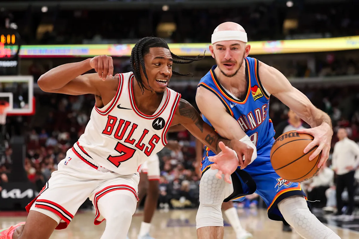 NBA: Oklahoma City Thunder (116-108) Chicago Bulls | Jared McCain lidera el triunfo sin Shai Gilgeous-Alexander