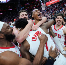 NBA: Amen Thompson culmina la victoria de Houston Rockets ante Miami Heat (123-122)