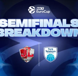 BKT EuroCup: Bourg-en-Bresse y Turk Telekom se juegan el regreso a la final