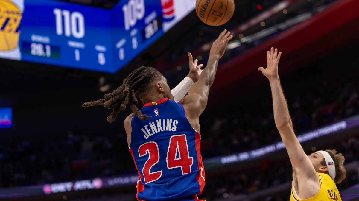 NBA: Detroit Pistons (113-110) Los Angeles Lakers | Daniss Jenkins firma 30 puntos y corta la racha de nueve victorias angelina