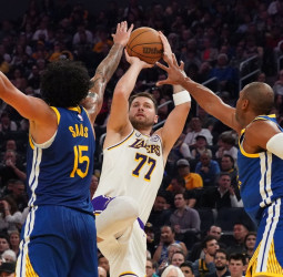 NBA: Los Angeles Lakers 129-101 Golden State Warriors | Luka Doncic y LeBron James imponen el ritmo y cortan la mala racha en San Francisco