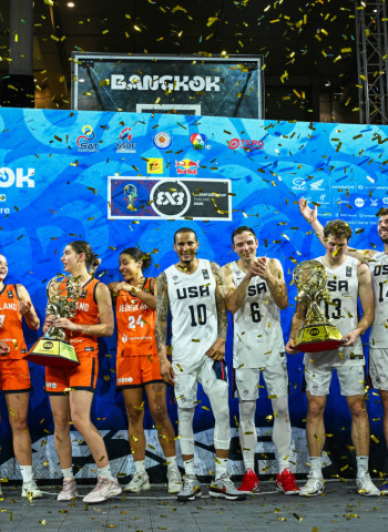 Estados Unidos y Países Bajos se coronan campeones de la FIBA 3x3 Sponsor | Red Bull Champions Cup 2026