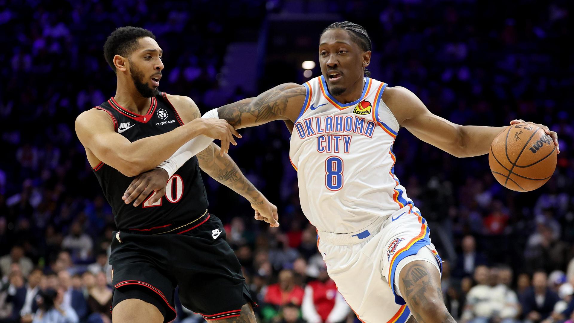NBA: Oklahoma City Thunder (123-103) Philadelphia 76ers | Shai Gilgeous-Alexander lidera la 12ª victoria consecutiva del campeón