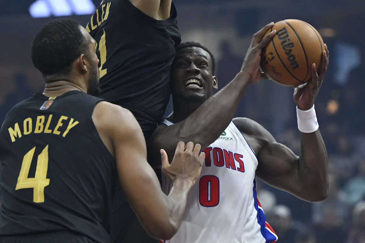 NBA: Cleveland Cavaliers (113-109) Detroit Pistons | Jalen Tyson y James Harden lideran a Cleveland sin Donovan Mitchell