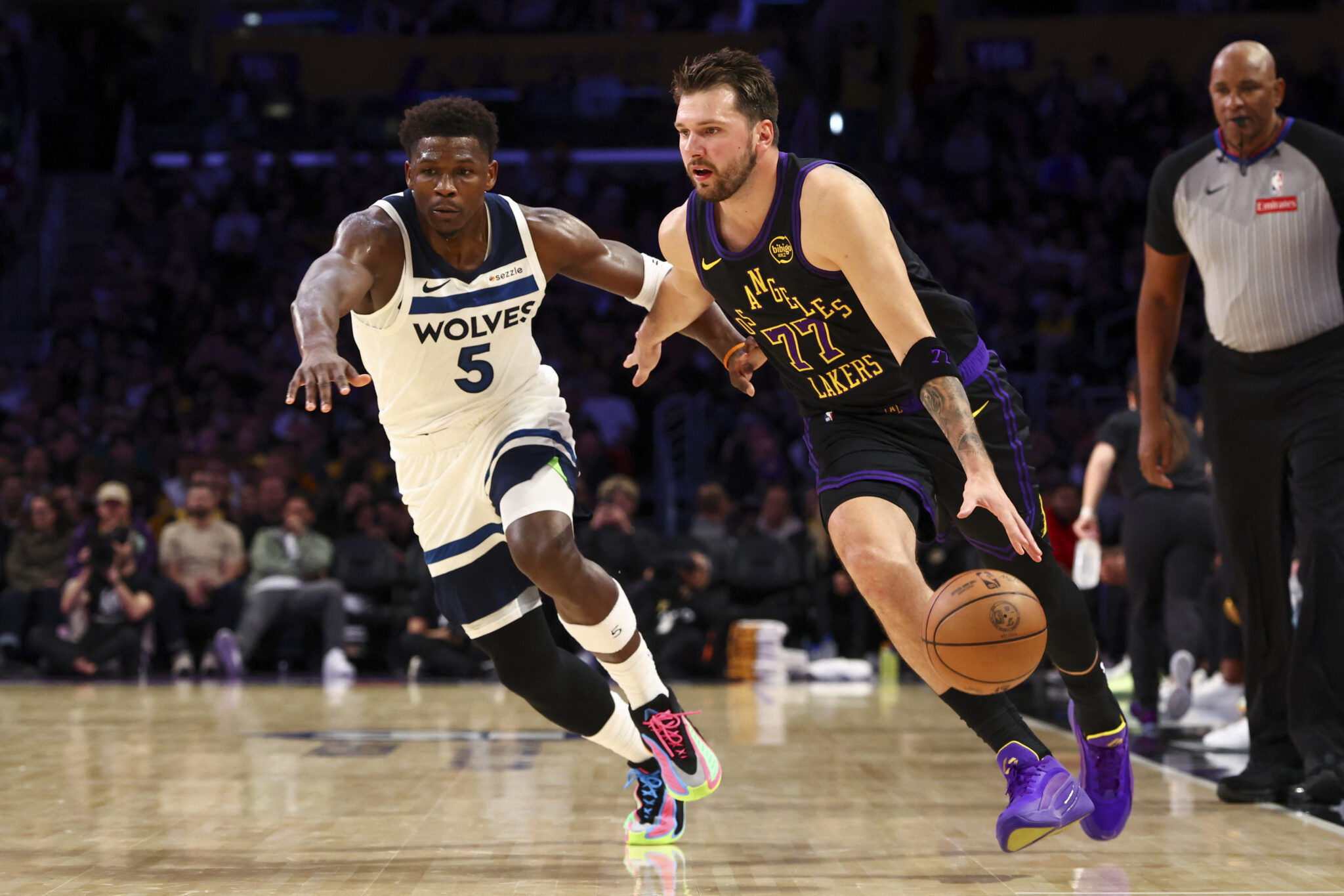 NBA: Luka Dončić firma triple-doble y Austin Reaves explota en la segunda mitad para dar a Los Angeles Lakers el triunfo ante Minnesota Timberwolves (120-106)