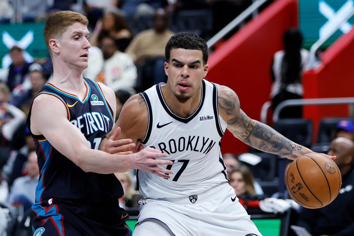 NBA: Brooklyn Nets remonta 23 puntos en Detroit y corta su racha de 10 derrotas con triunfo ante los Pistons (107-105)